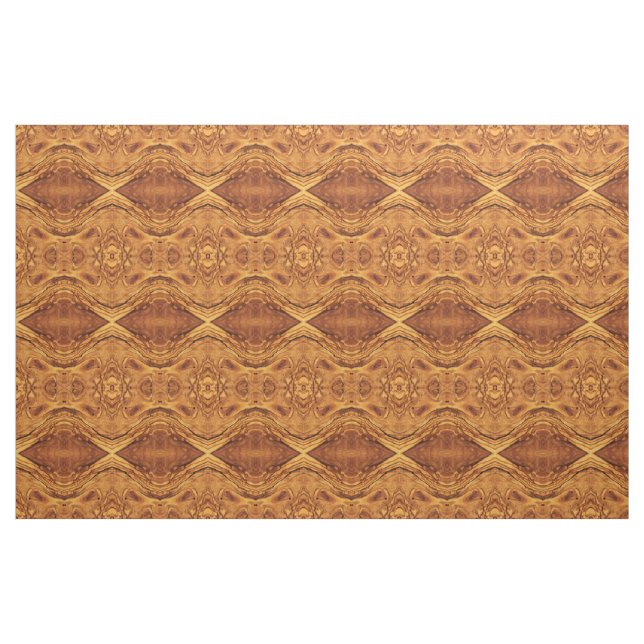 Tecido Impressão grained de madeira de Burlly, máscaras (Fat Quarter)