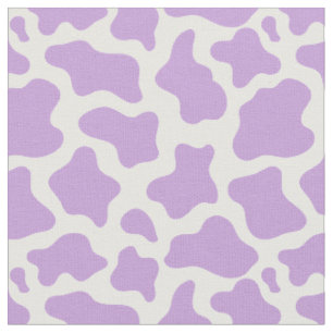 Tecido impressão kawaii púrpura pastel
