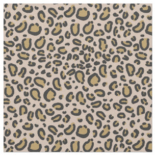 Tecido impressão-leopardo