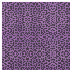 Tecido Impressão Leopardo Roxo