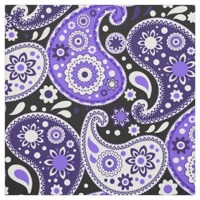 Tecido Impressão Paisley Chic Bohemian (Modelo)
