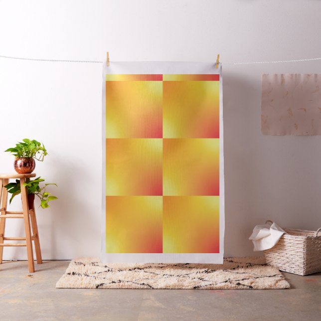 Tecido Incêndio Quadrado do Travesseiro Gradiente de Core (In Situ)