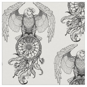 Tecido Indígenas americanos caçadores de sonhos