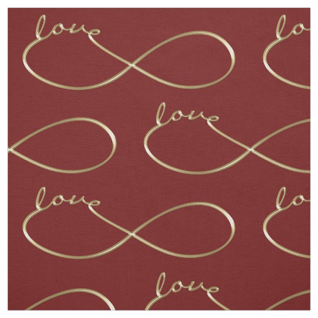 Tecido Infinity Love Lemniscate gold + o seu traseiro. (Modelo)