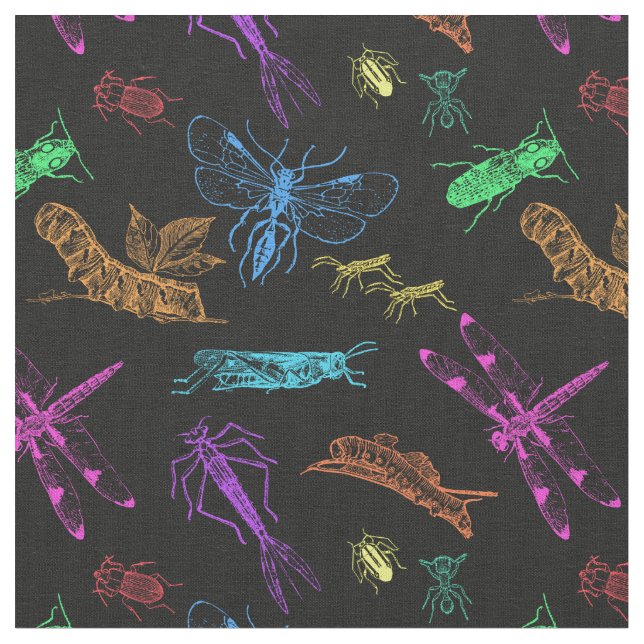 Tecido Insetos! (Detalhe)