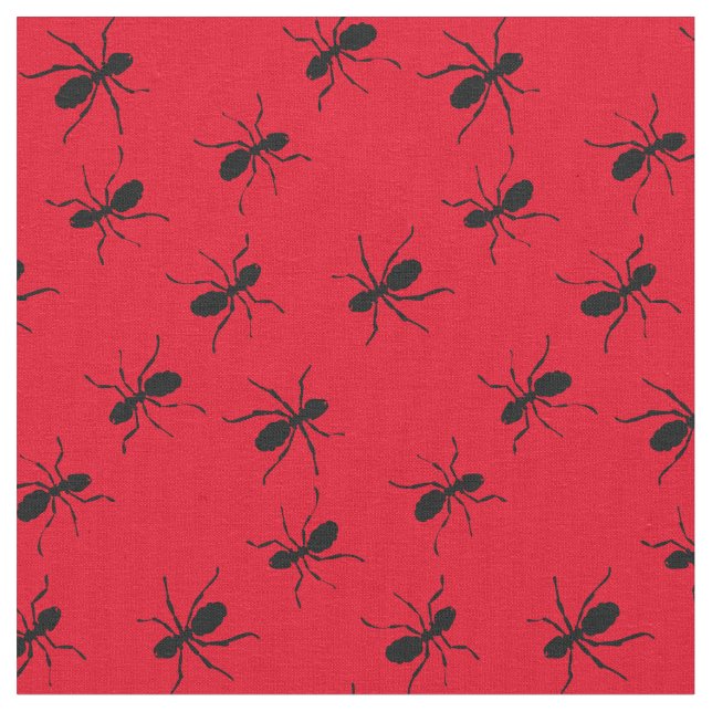 Tecido Insetos de Insetos Ants (Detalhe)