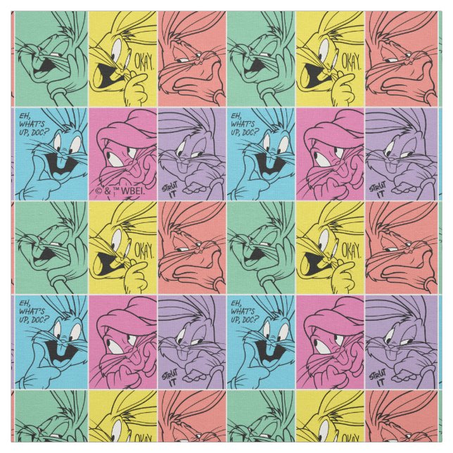 Tecido INSETOS - Expressões BUNNY™ Color Block (Modelo)