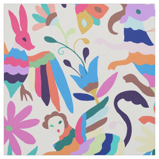 Tecido inspirado em Otomi mexicano (Modelo)