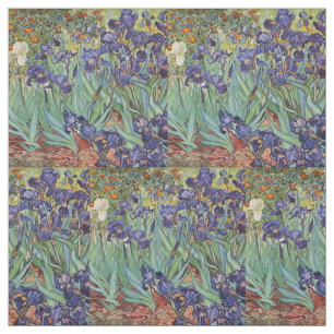 Tecido Íris de Van Gogh Pintura Impressionista