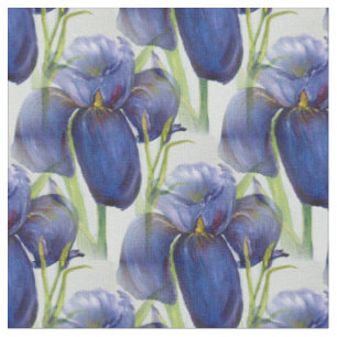 Tecido Íris Floral Roxo