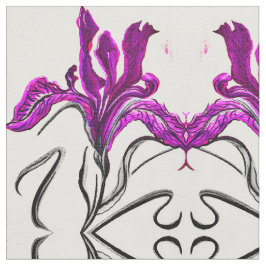 Tecido Íris Roxo Pintado