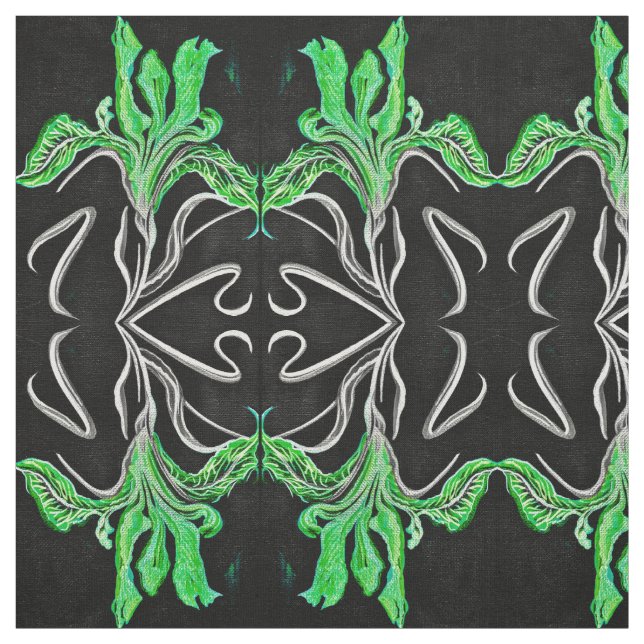 Tecido Iris Verde (Modelo)