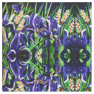 Tecido Iris's e Bees