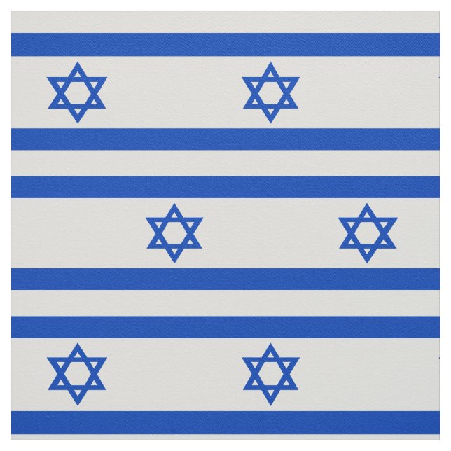 Tecido Israel bandeira azul Estrela de David (Modelo)