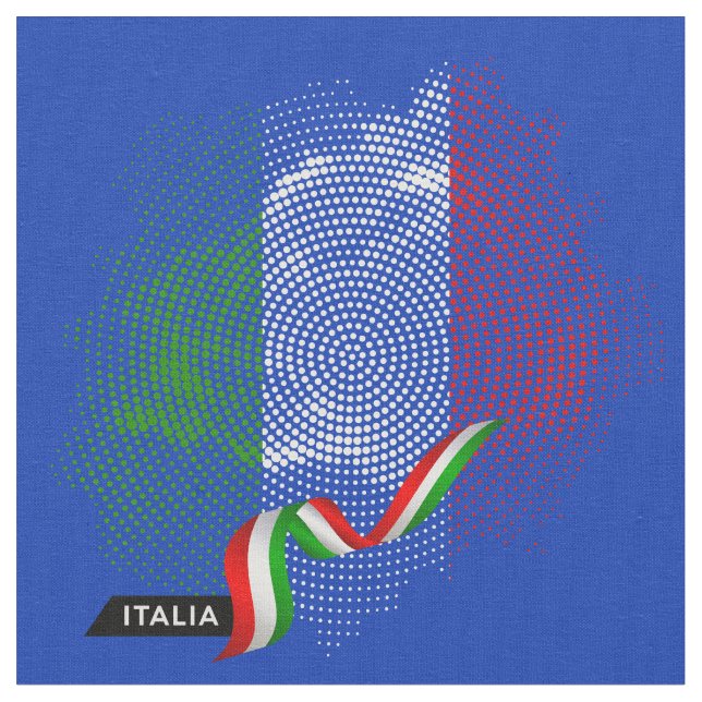 Tecido Italian flag (Detalhe)