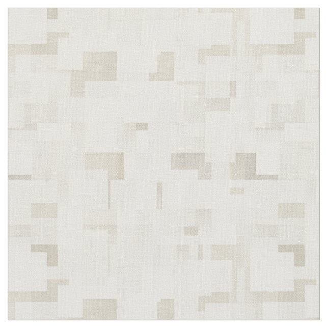 Tecido Ivory & White Abstrato (Detalhe)