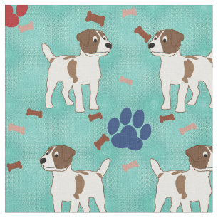 Tecido Jack Russell Terrier