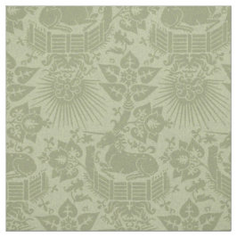 Tecido Jardim do Unicórnio Renascentista, Primavera Verde