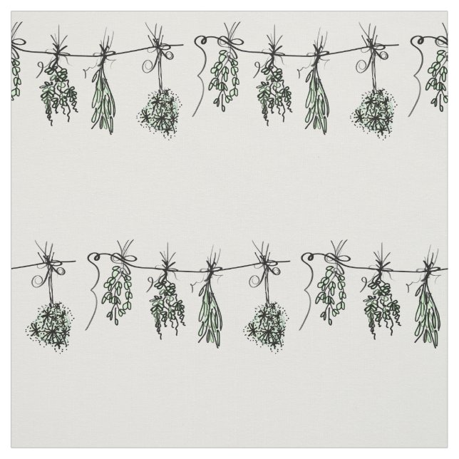 Tecido Jardim Herbário (Modelo)