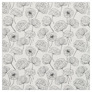 Tecido Jardim Poppy