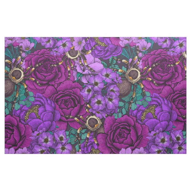 Tecido Jardim Tarantula 3 (Fat Quarter)