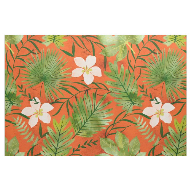 Tecido Jardim Tropical Nalani Coral (Fat Quarter)