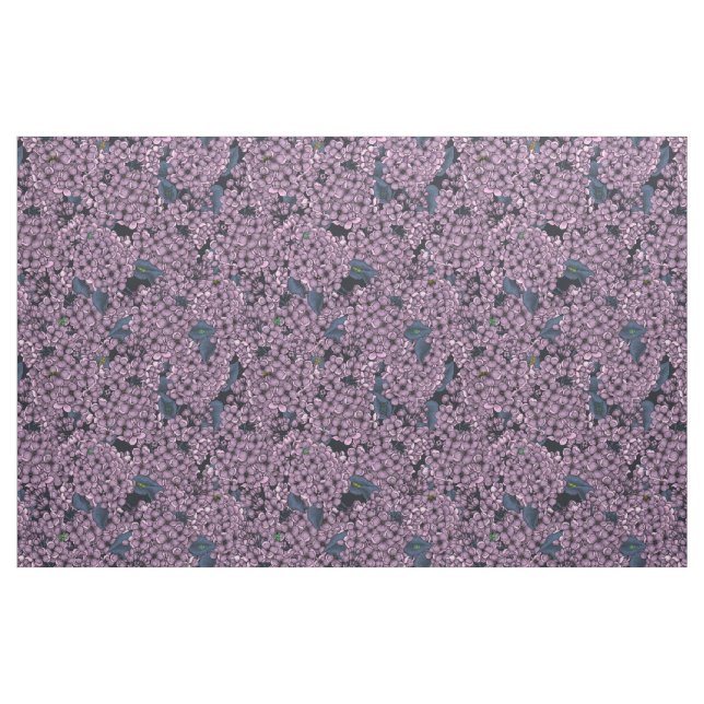 Tecido Jardim Violet Lilac (Fat Quarter)