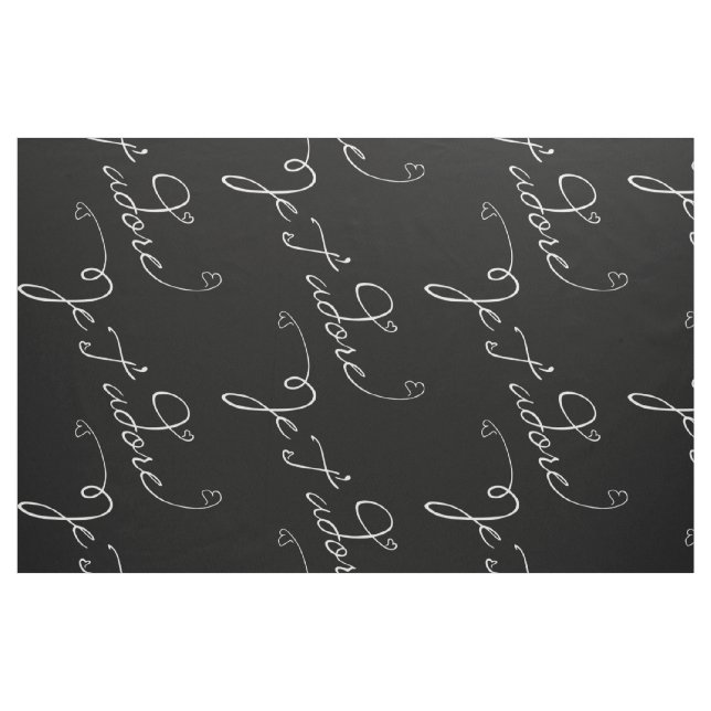 Tecido Je T adore (Fat Quarter)