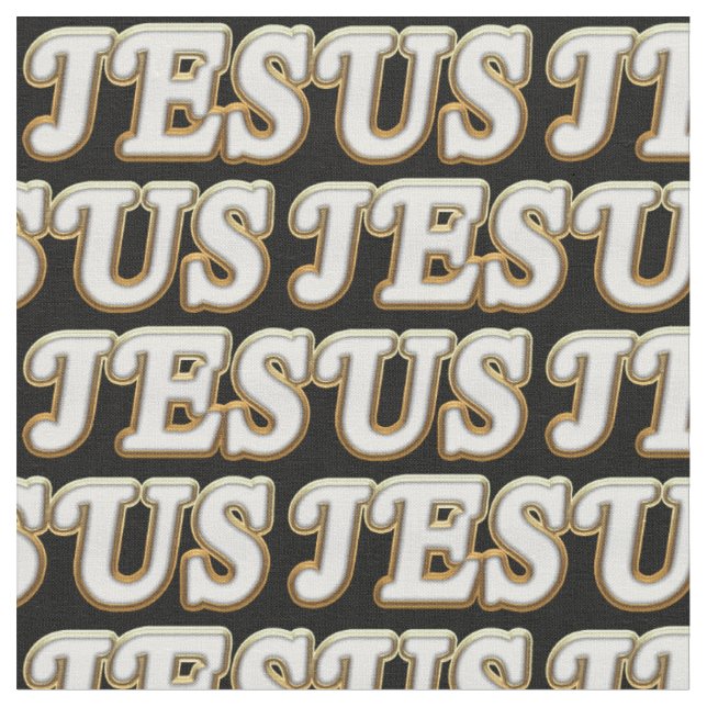 Tecido Jesus tecido, à venda! (Detalhe)