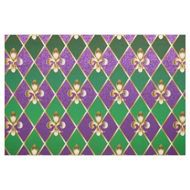 Tecido Jewelry Background Mardi Gras (Jarda)