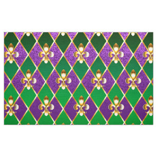 Tecido Jewelry Background Mardi Gras