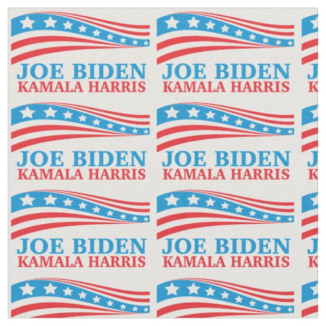 Tecido Joe Biden Kamala Harris para a América (Detalhe)