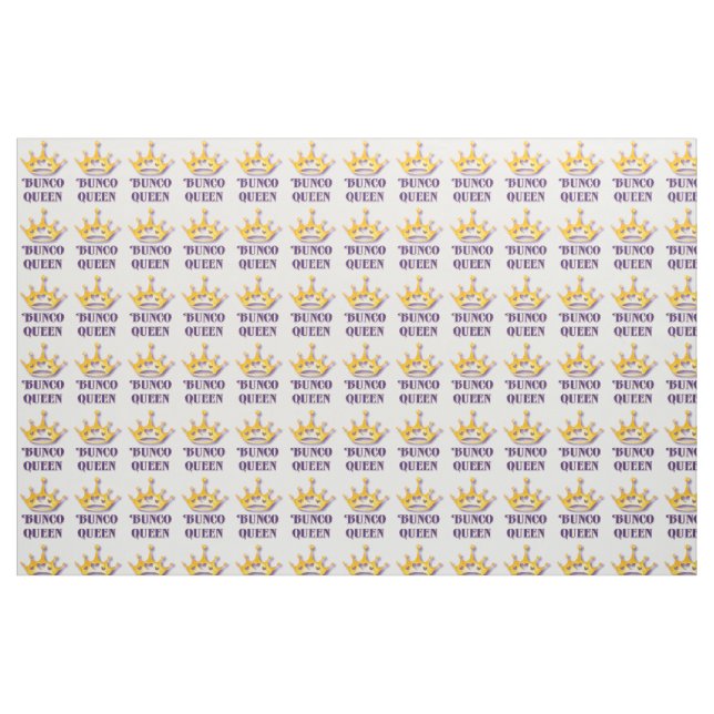 Tecido Jogador da Rainha Bunco (Fat Quarter)
