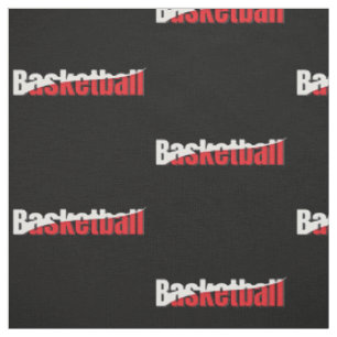 Tecido Jogador de Basquete Abstrato Swish - Arte com Pala