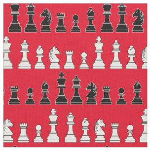 Tecido Jogos de Conselho Chess Pieds
