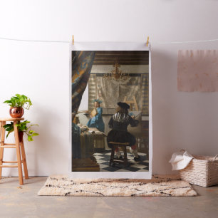 Tecido Johannes Vermeer - A Alegoria da Pintura