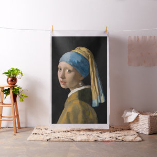 Tecido Johannes Vermeer - Rapariga com um Ouriço de Pér