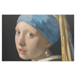 Tecido Johannes Vermeer - Rapariga com um Ouriço de Pérol
