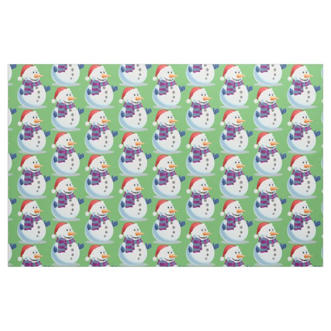 Tecido Jolly Snowman (Fat Quarter)