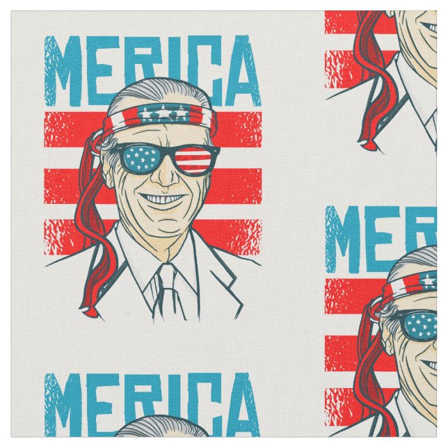 Tecido july 4th president biden merica usa (Detalhe)