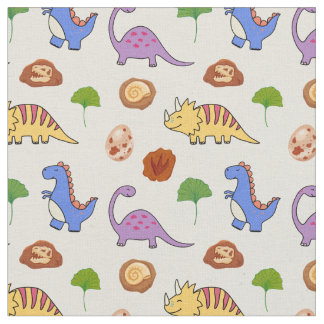 Tecido Jurássico Joy Dinossauros