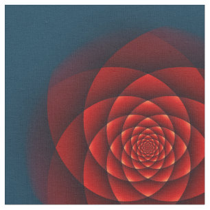 Tecido Kaleidoscope ROSA vermelho + a sua ideia