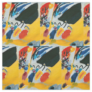 Tecido Kandinski Impressão III Concerto Pintura Abstrata