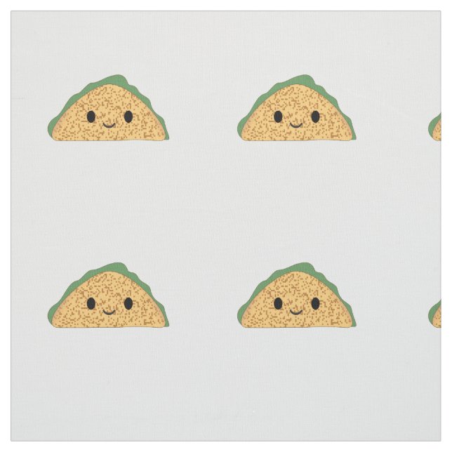 Tecido Kawaii Taco (Modelo)