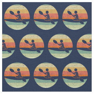 Tecido Kayaking Sunset