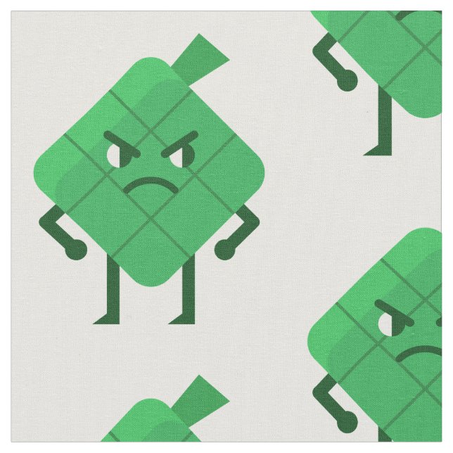 tecido Ketupat com raiva (Detalhe)