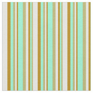 Tecido Khaki escuro, Aquamarine, Goldenrod escuro e branc