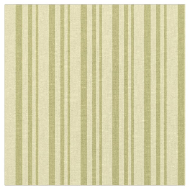 Tecido Khaki Escuro e Padrão Tan de Stripes (Detalhe)