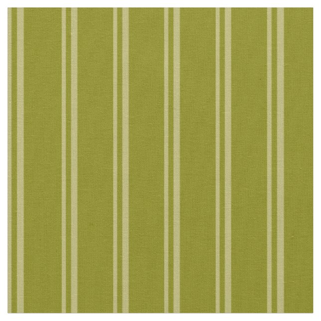 Tecido Khaki Escuro e Stripes/Linhas Verdes Padrão (Detalhe)