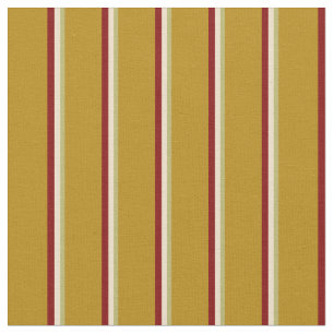 Tecido Khaki Escuro, Tan, Maroon e Linhas de Goldenho Esc